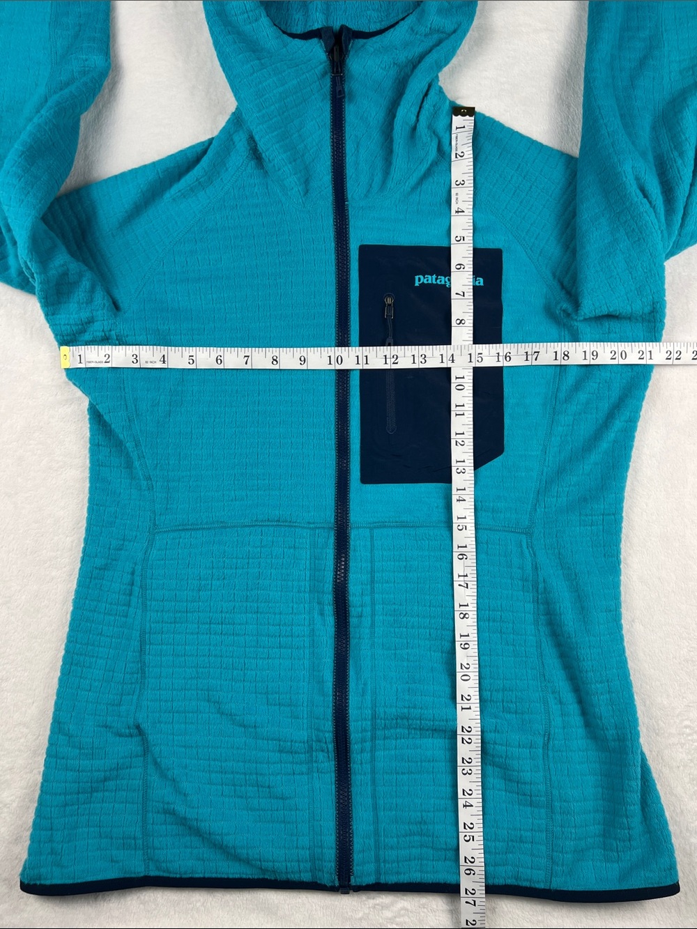 Patagonia R3 Regulator Hoody Fleece Jacket Women’s Large Reversible - Picture 5 of 11